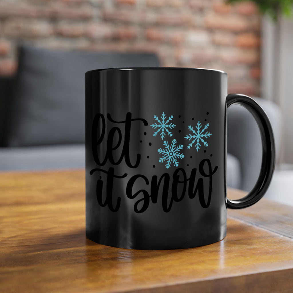 Let It Snow 343#- winter-Mug / Coffee Cup