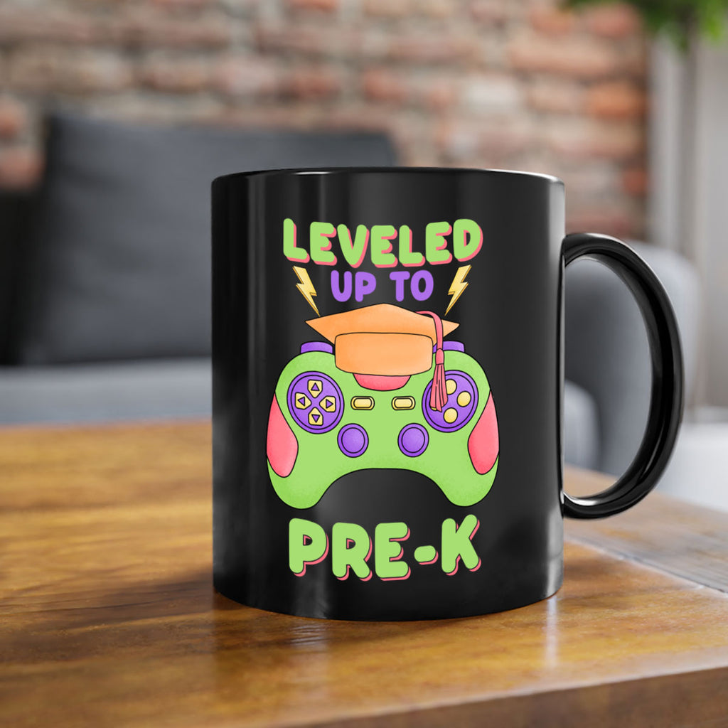 Leveled up to PreK Gamer 16#- preK-Mug / Coffee Cup
