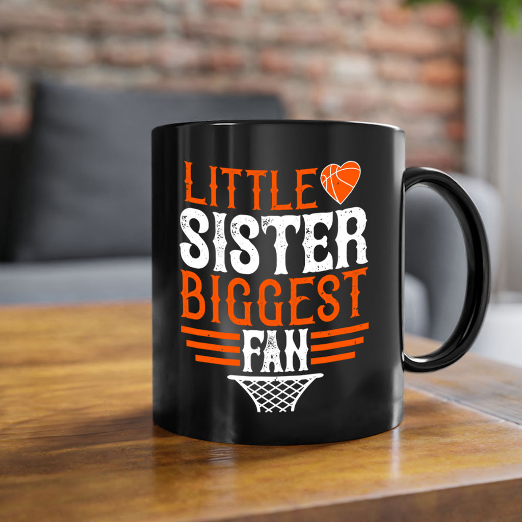 Little sister biggest fan 2003#- basketball-Mug / Coffee Cup