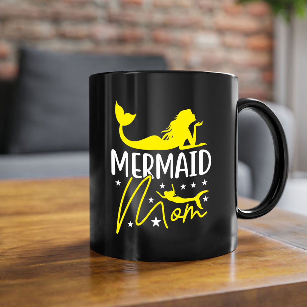 Mermaid Mom 370#- mermaid-Mug / Coffee Cup