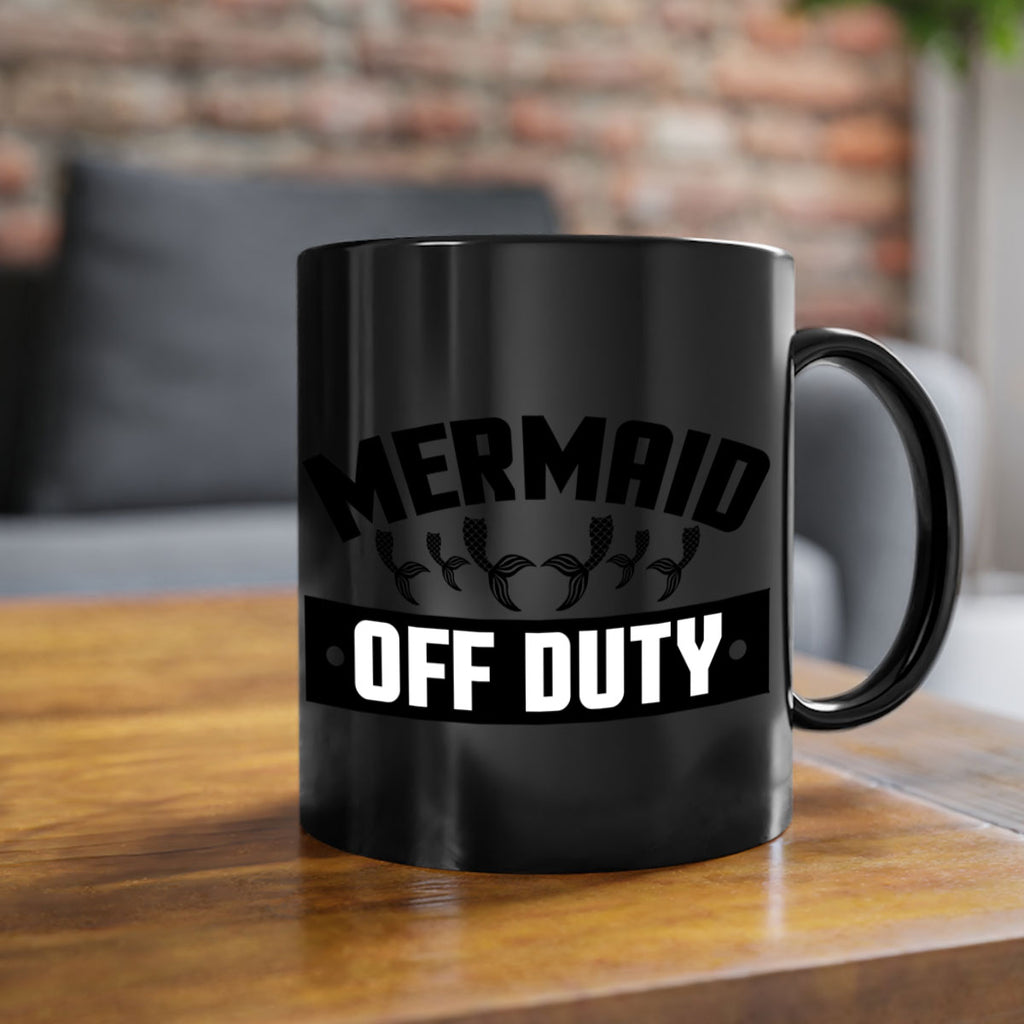 Mermaid off duty 437#- mermaid-Mug / Coffee Cup