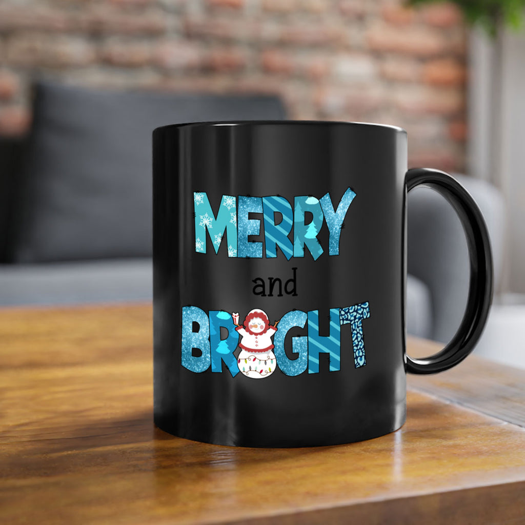 Merry and Bright 321#- winter-Mug / Coffee Cup