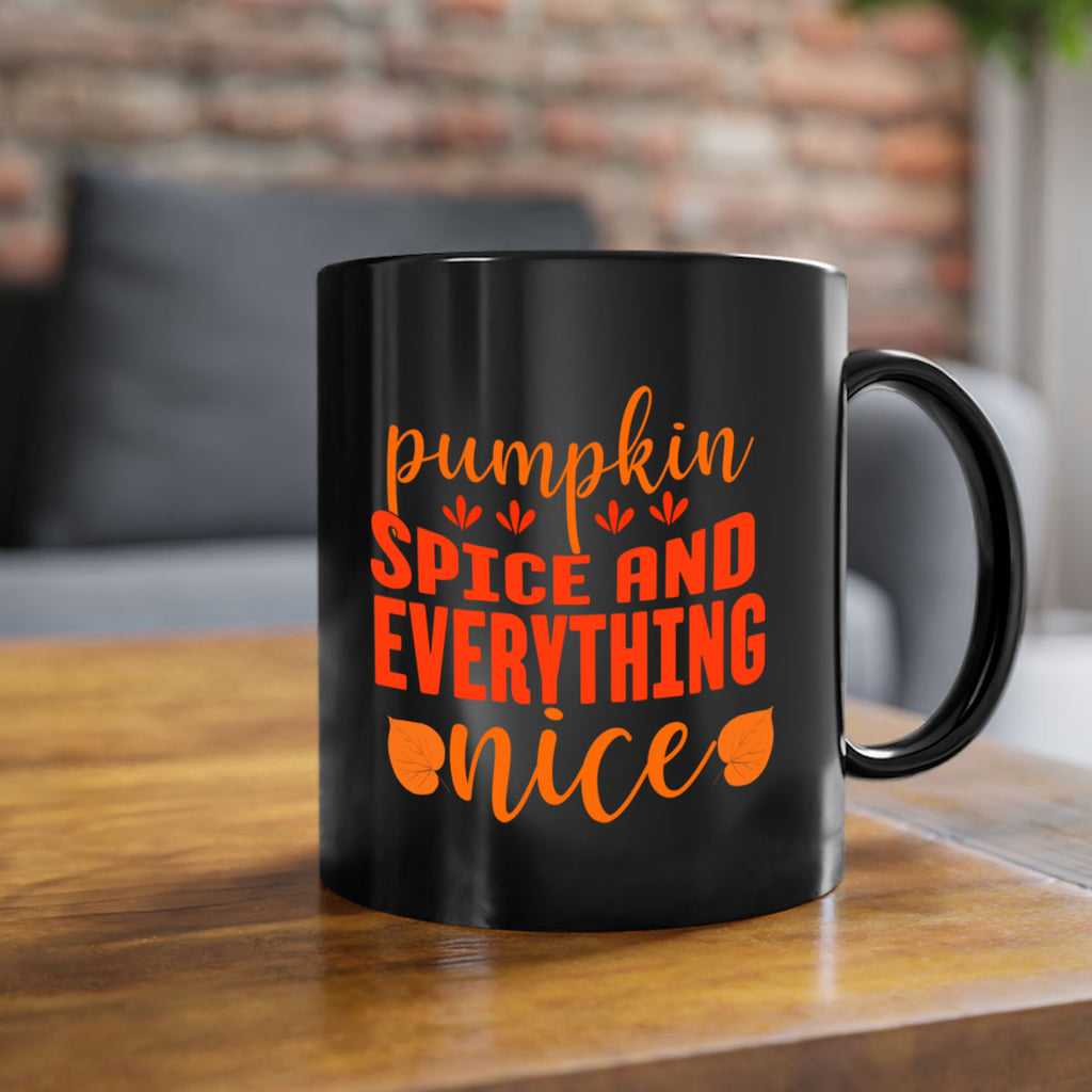 Pumpkin Spice And Everything Nice Design 535#- fall-Mug / Coffee Cup