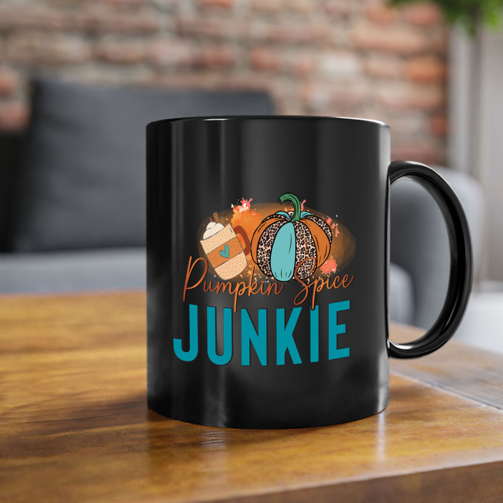 Pumpkin Spice Junkie 550#- fall-Mug / Coffee Cup