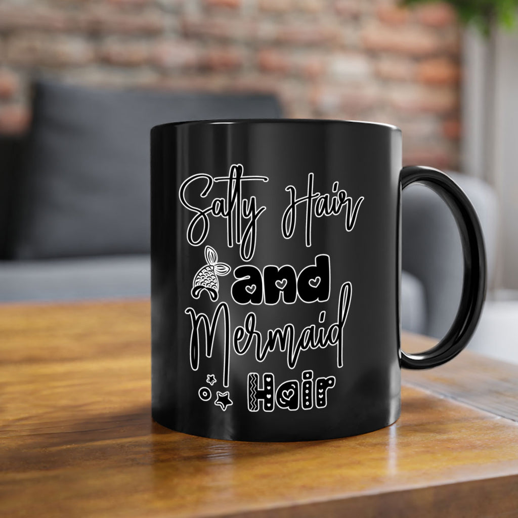 Salty Hair and Mermaid Hair 572#- mermaid-Mug / Coffee Cup