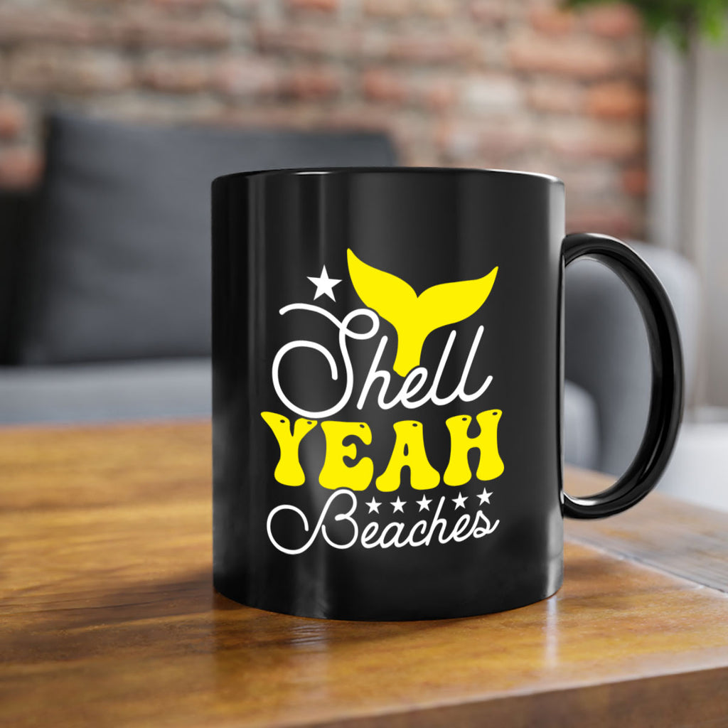 Shell Yeah Beaches 585#- mermaid-Mug / Coffee Cup