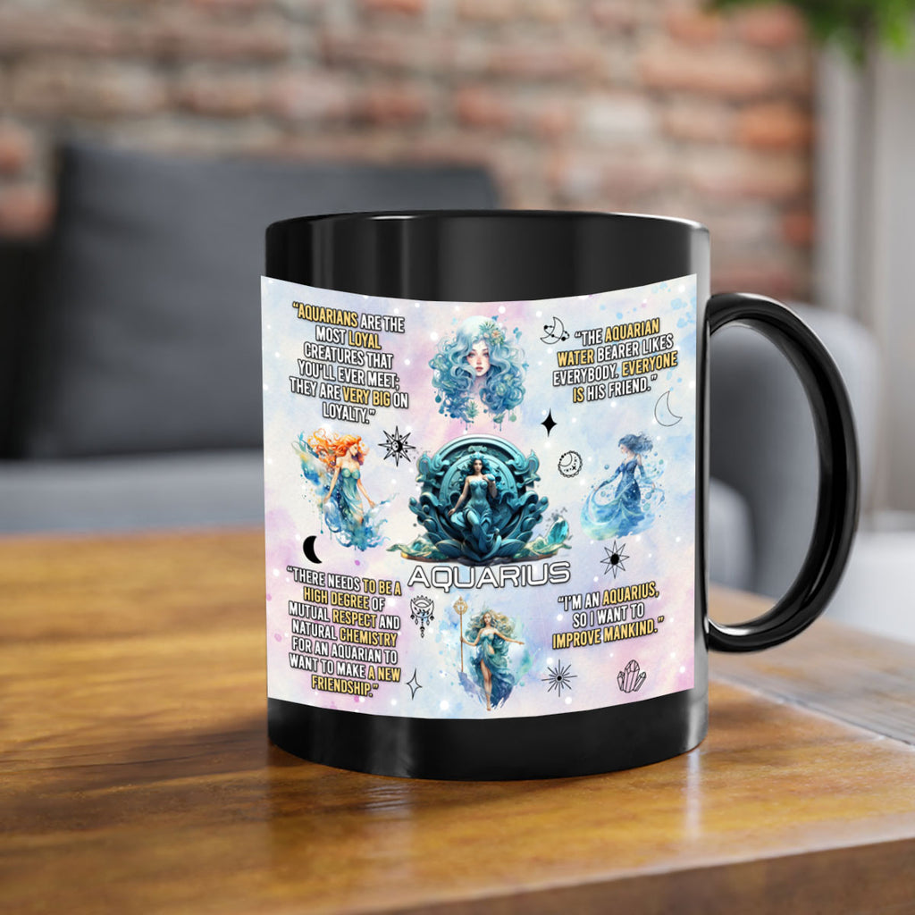 StraightAquarius 468#- zodiac-Mug / Coffee Cup