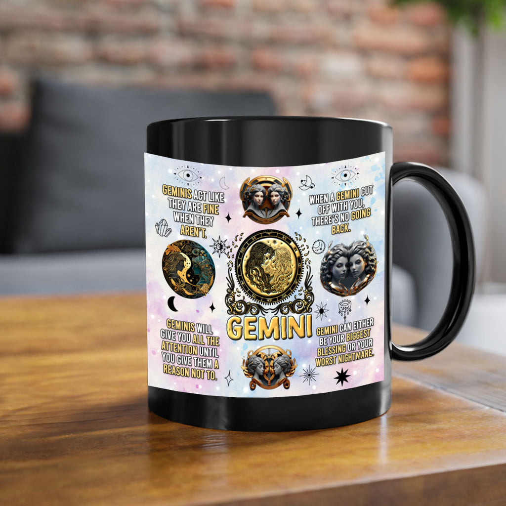 StraightGemini 472#- zodiac-Mug / Coffee Cup