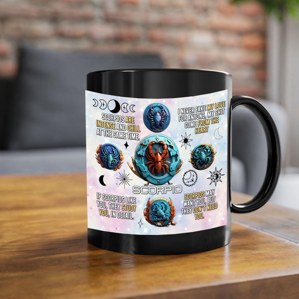 Straightscorpio 477#- zodiac-Mug / Coffee Cup