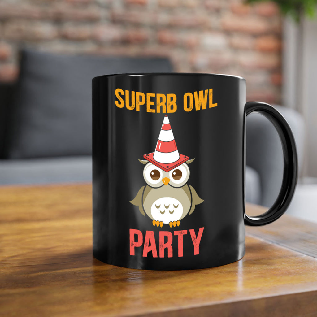 Superb Owl Party A TurtleRabbit 20#- owl-Mug / Coffee Cup