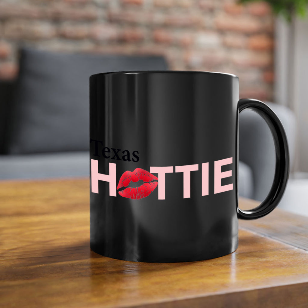Texas Hottie With Red Lips 43#- Hottie Collection-Mug / Coffee Cup