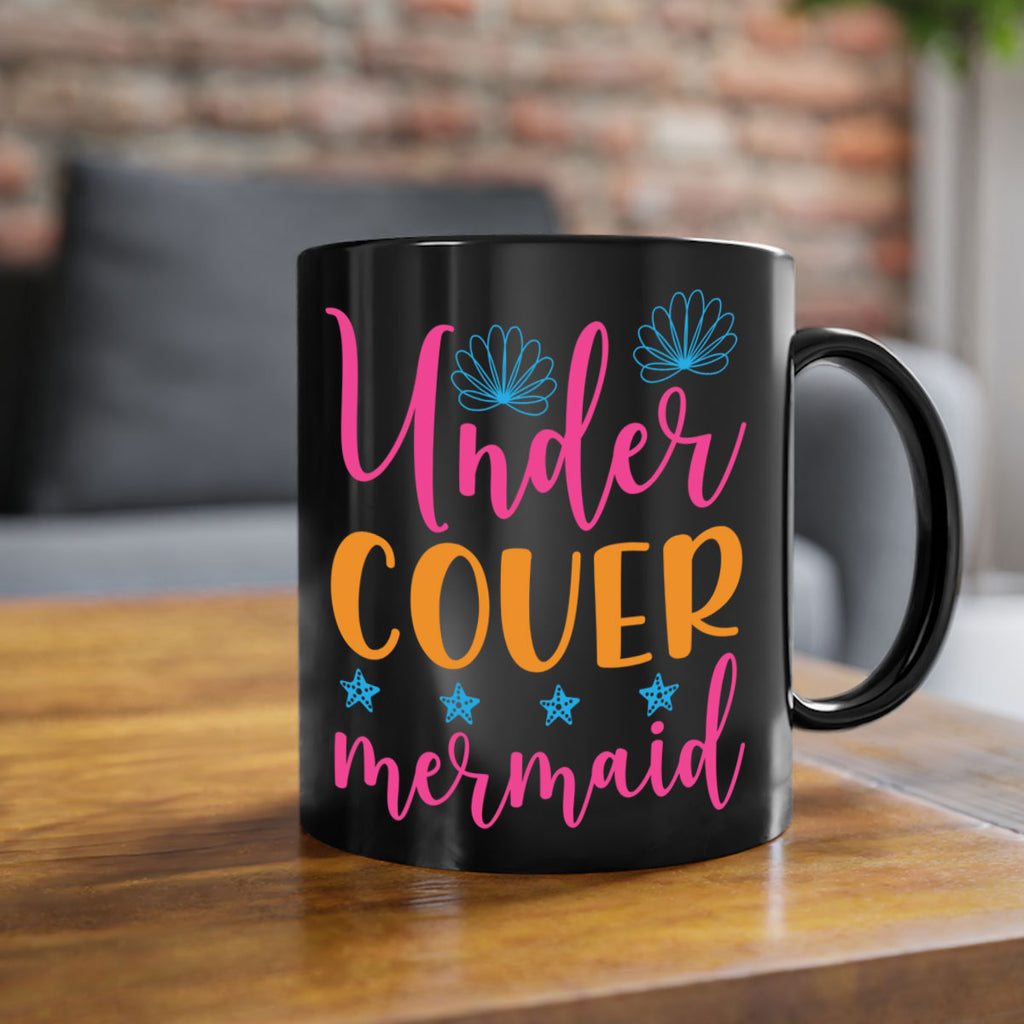 Under Cover Mermaid Design 653#- mermaid-Mug / Coffee Cup