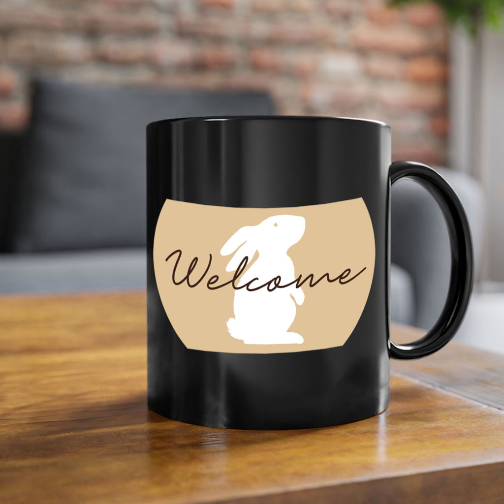 Welcome Bunny569#- spring-Mug / Coffee Cup