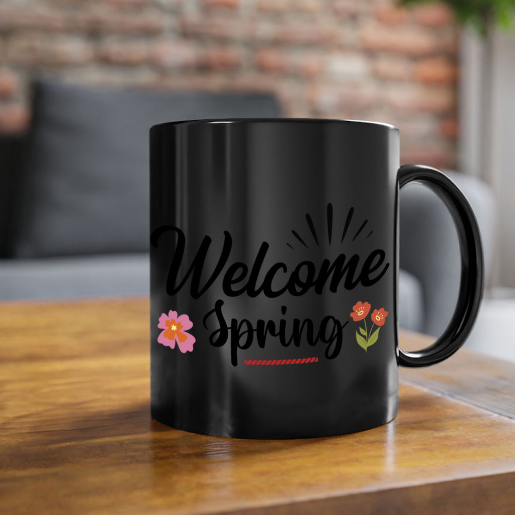 Welcome Spring  597#- spring-Mug / Coffee Cup