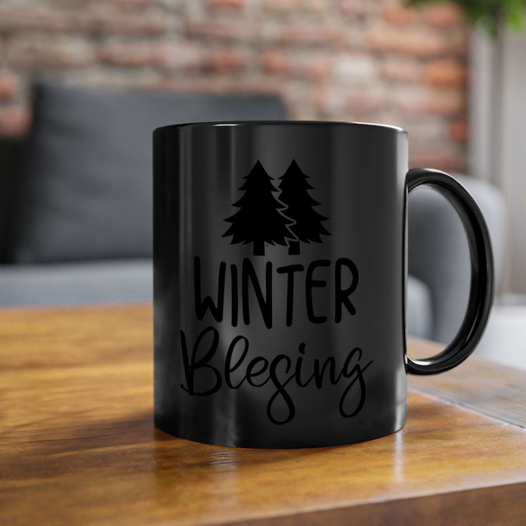 Winter Blesing483#- winter-Mug / Coffee Cup