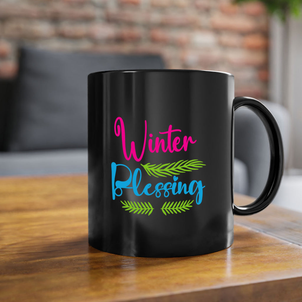 Winter Blessing 486#- winter-Mug / Coffee Cup