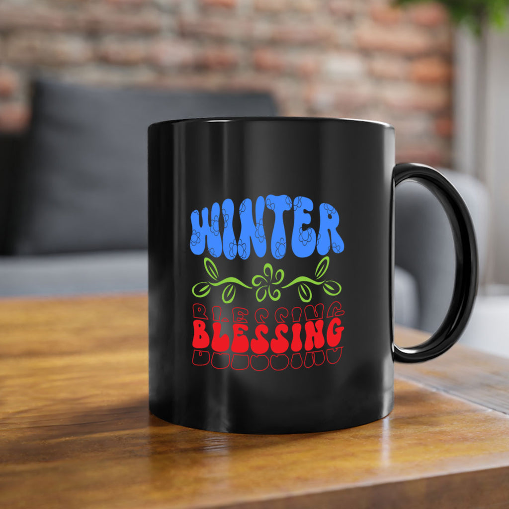 Winter blessing 487#- winter-Mug / Coffee Cup
