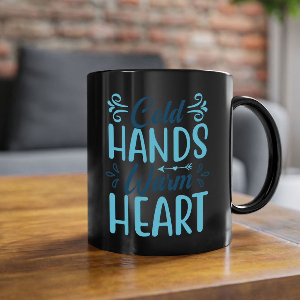 cold hands warm heart 50#- winter-Mug / Coffee Cup