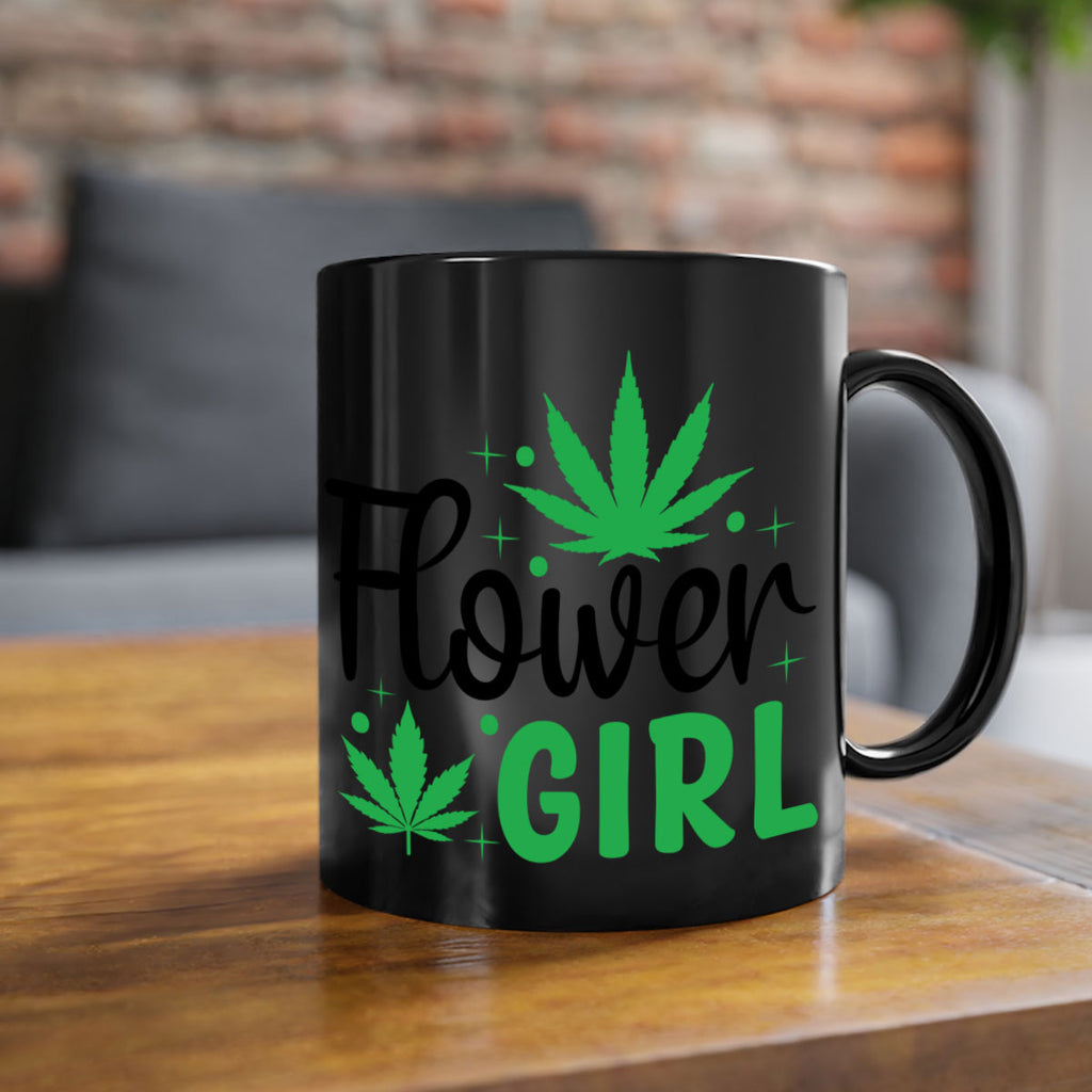 flower girl 83#- marijuana-Mug / Coffee Cup