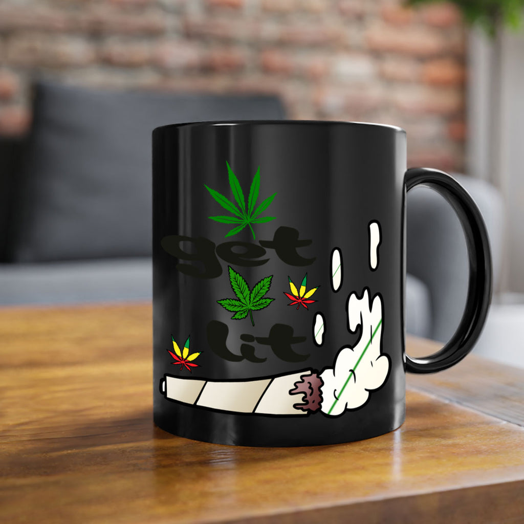 get lit 91#- marijuana-Mug / Coffee Cup