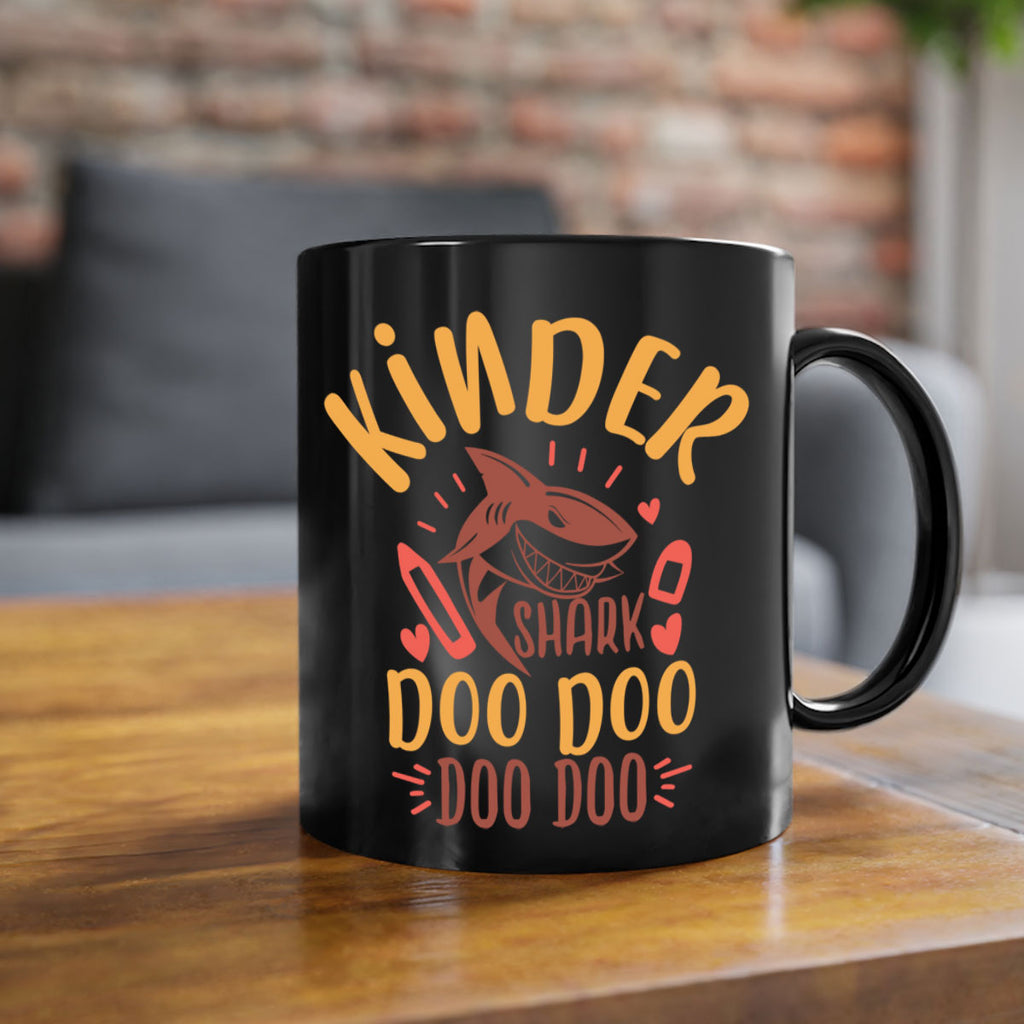kinder shark doo doo 15#- preK-Mug / Coffee Cup