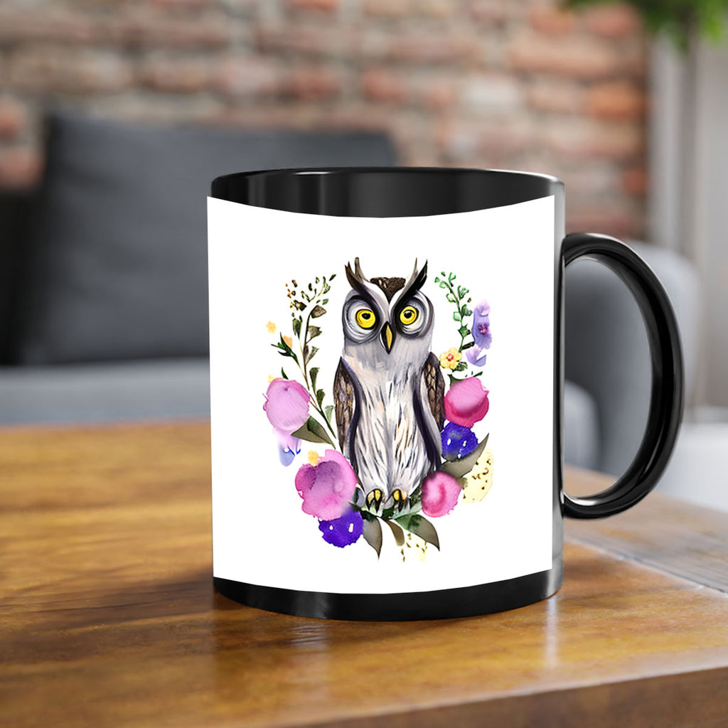 owl 5#- owl-Mug / Coffee Cup