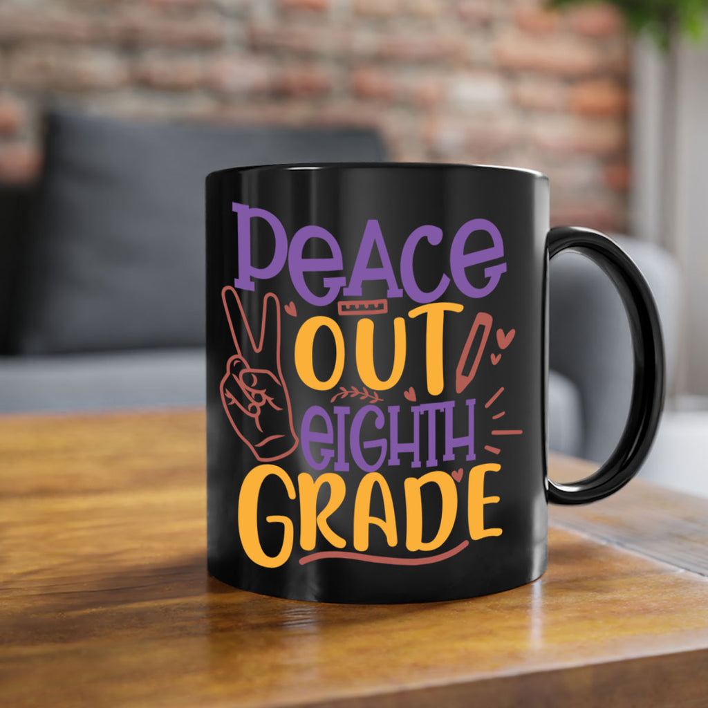 peace out 8th grade 2#-8th grade-Mug / Coffee Cup