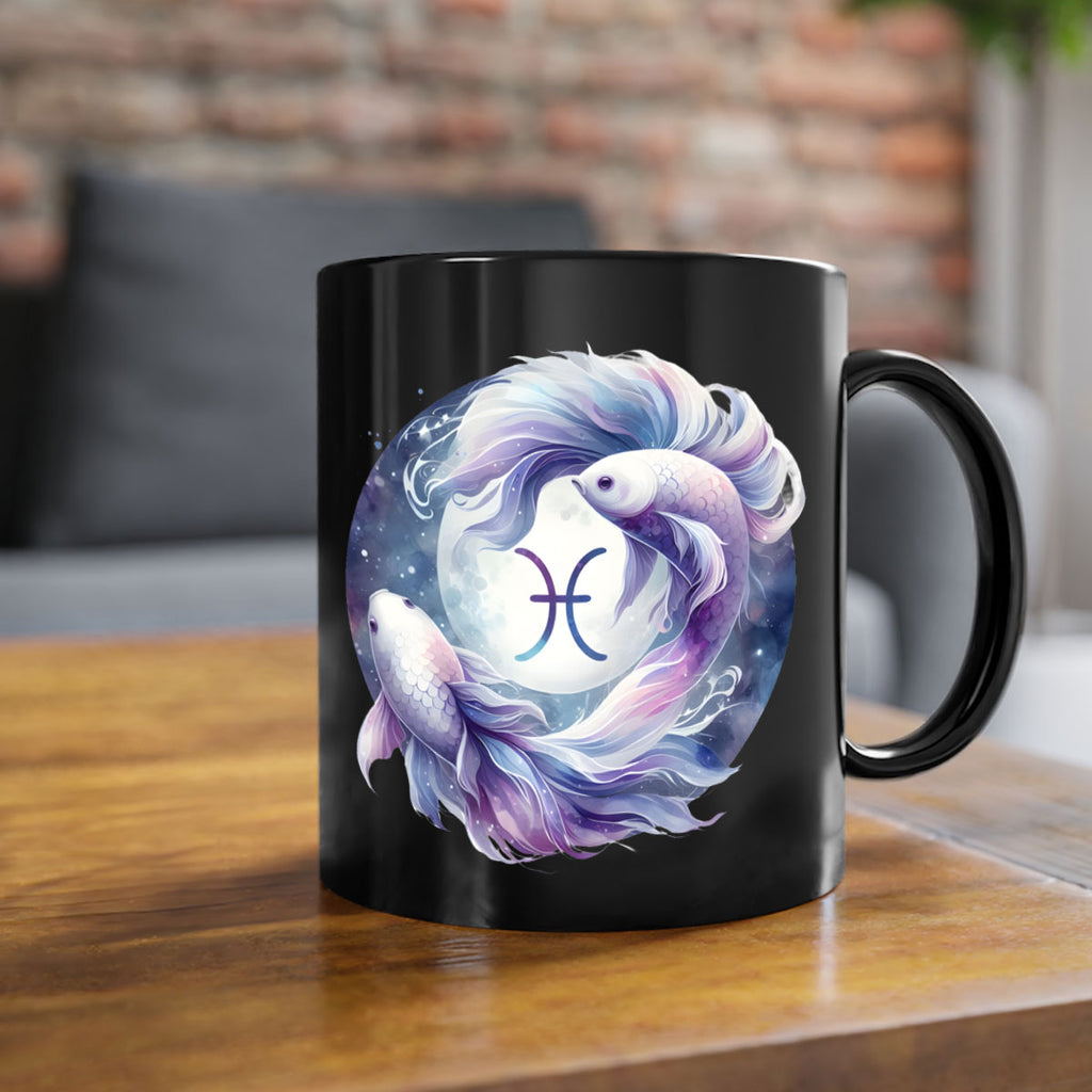 pisces 347#- zodiac-Mug / Coffee Cup