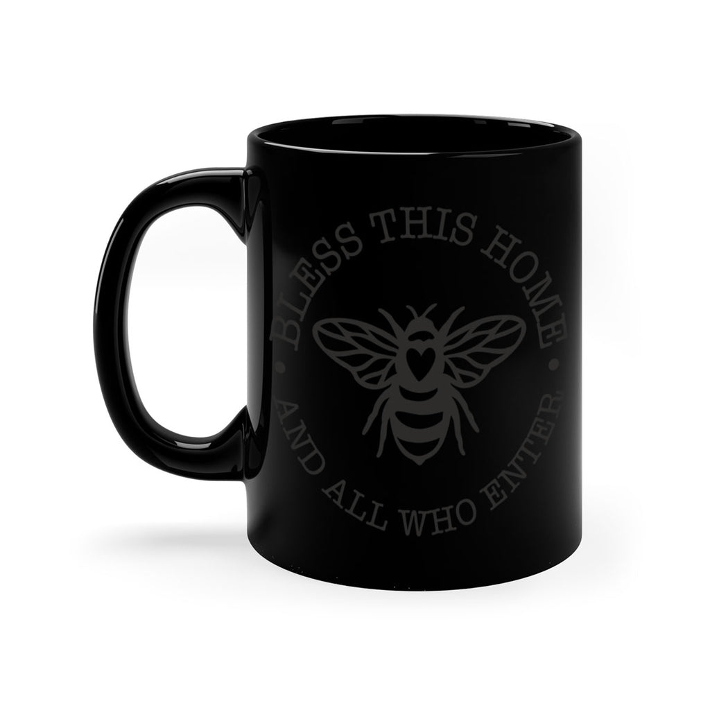 Bless this Home Bee59#- spring-Mug / Coffee Cup