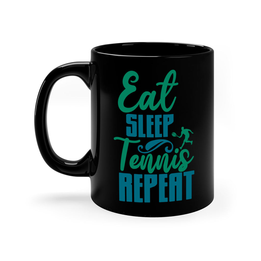 Eat Sleep Tennis Repeat 1306#- tennis-Mug / Coffee Cup