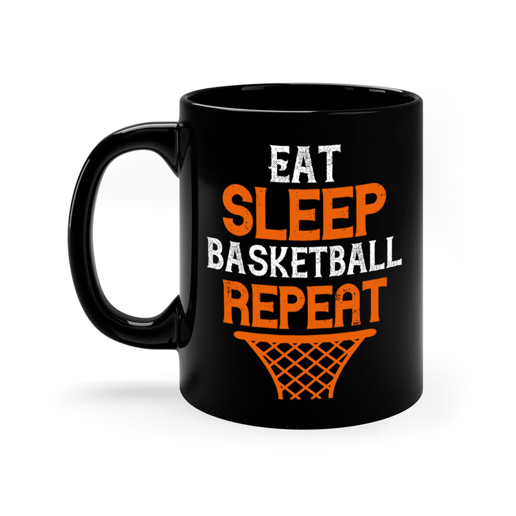 Eat more sleep basketball repeat 2350#- basketball-Mug / Coffee Cup