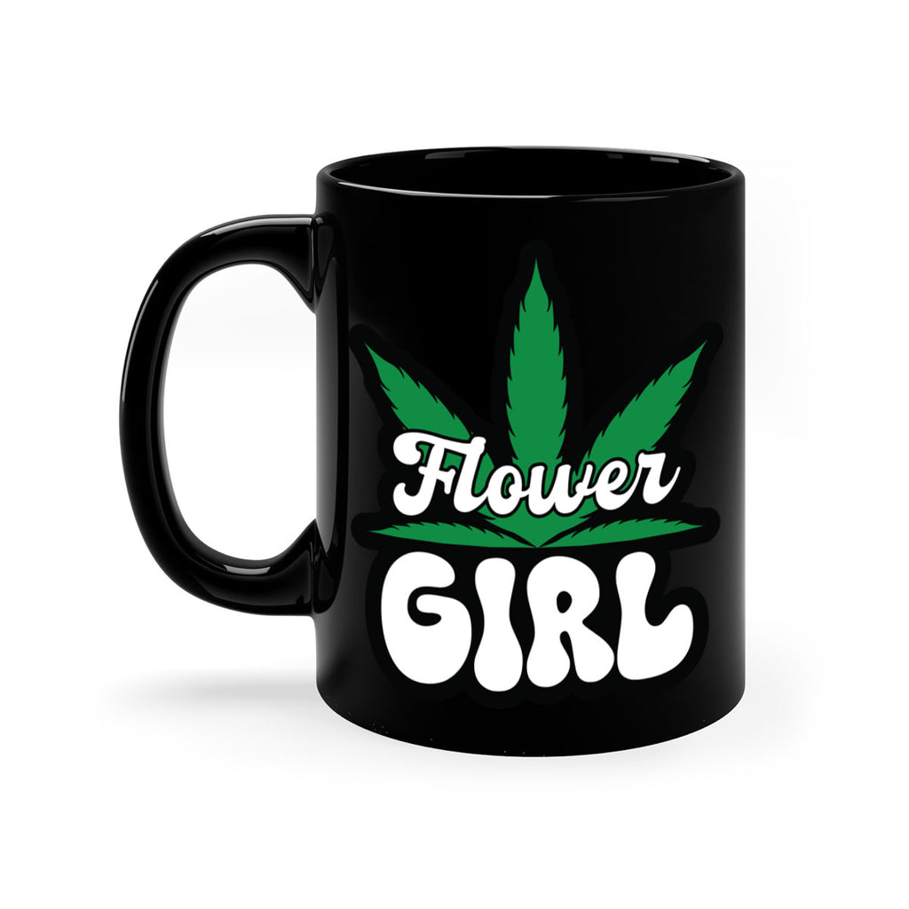 Flower girl 85#- marijuana-Mug / Coffee Cup