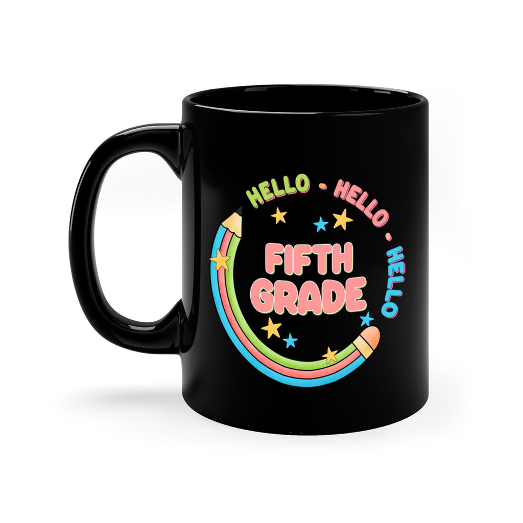 Hello 5th Grade Pencil 12#- 5th grade-Mug / Coffee Cup