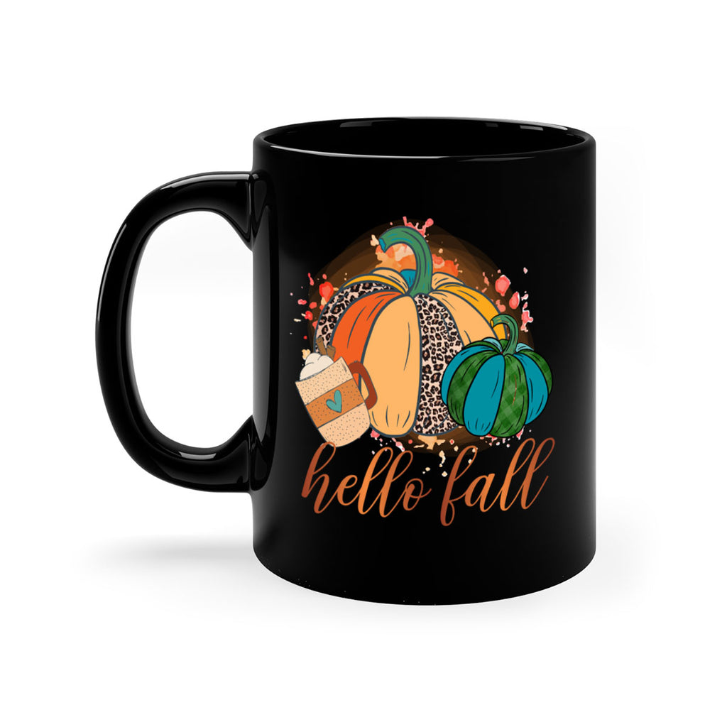 Hello Fall 282#- fall-Mug / Coffee Cup
