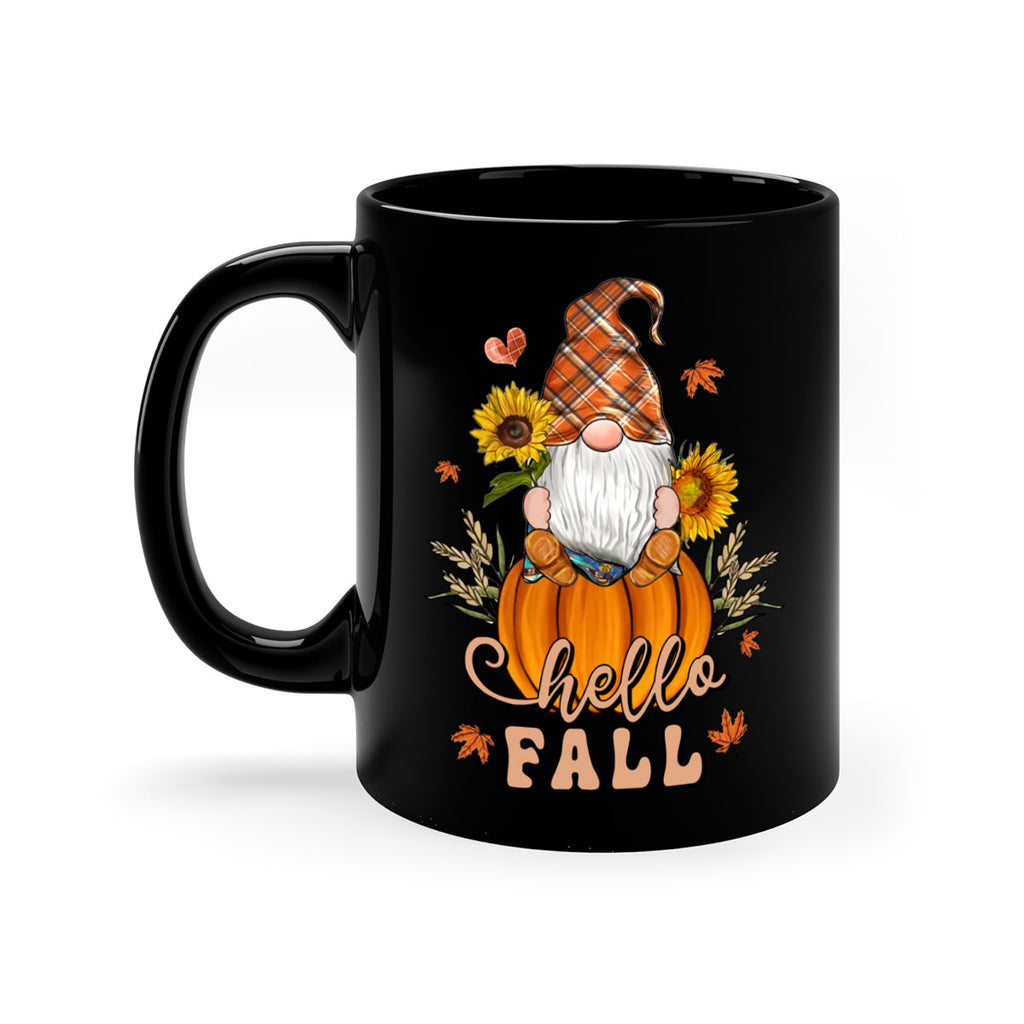 HelloFallAutumnGnome 298#- fall-Mug / Coffee Cup