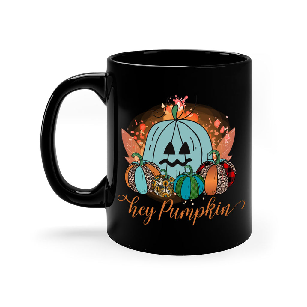 Hey Pumpkin 302#- fall-Mug / Coffee Cup