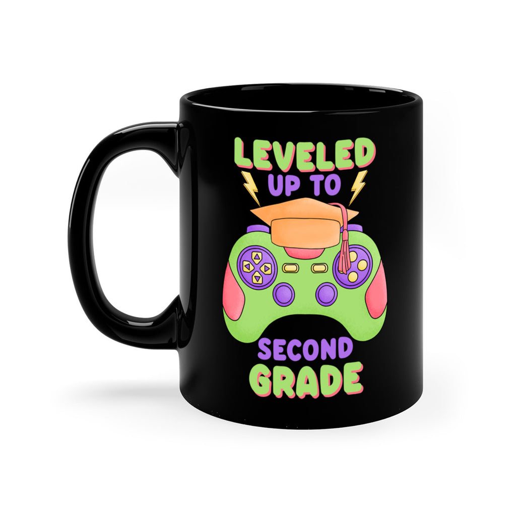Leveled up to 2nd Grade 15#- second grade-Mug / Coffee Cup