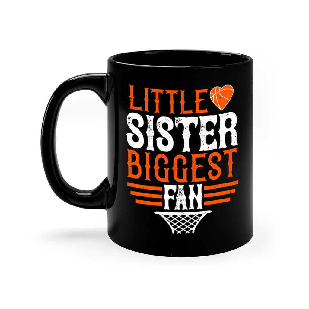 Little sister biggest fan 2003#- basketball-Mug / Coffee Cup