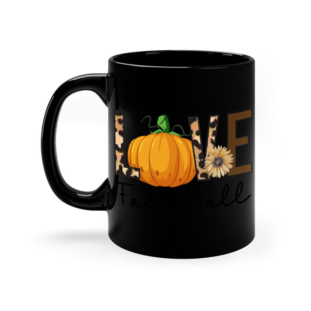Love FALL YAll 410#- fall-Mug / Coffee Cup