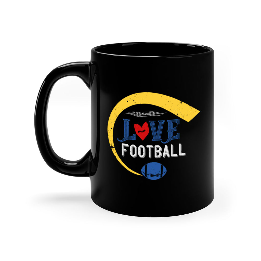 Love football 733#- football-Mug / Coffee Cup