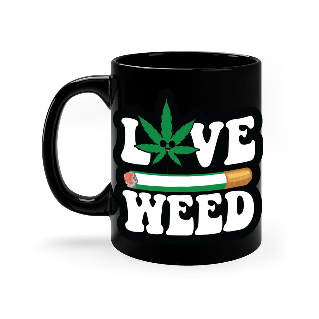 Love weed 194#- marijuana-Mug / Coffee Cup