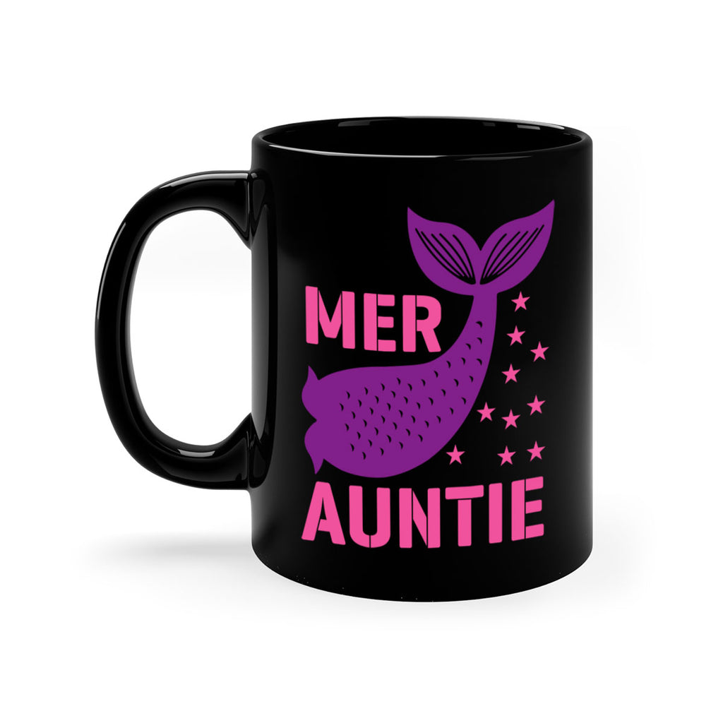 Mer Auntie 320#- mermaid-Mug / Coffee Cup