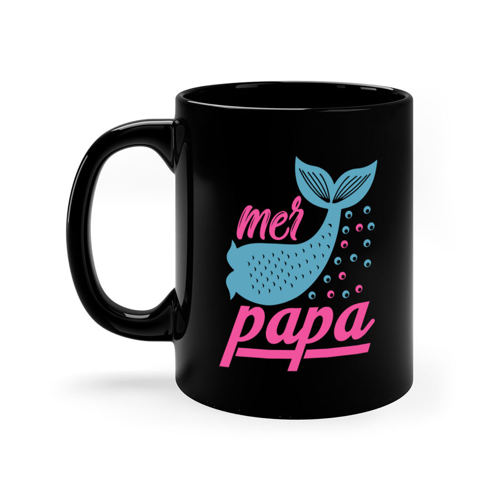 Mer Papa 344#- mermaid-Mug / Coffee Cup