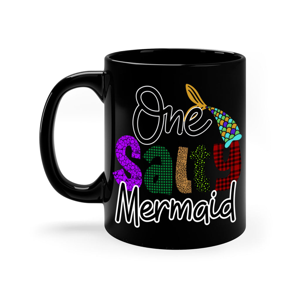 One Salty Mermaid 526#- mermaid-Mug / Coffee Cup