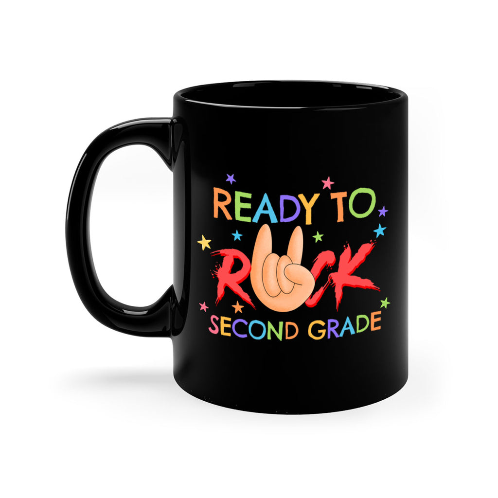 Ready to Rock 2nd Grade 21#- second grade-Mug / Coffee Cup
