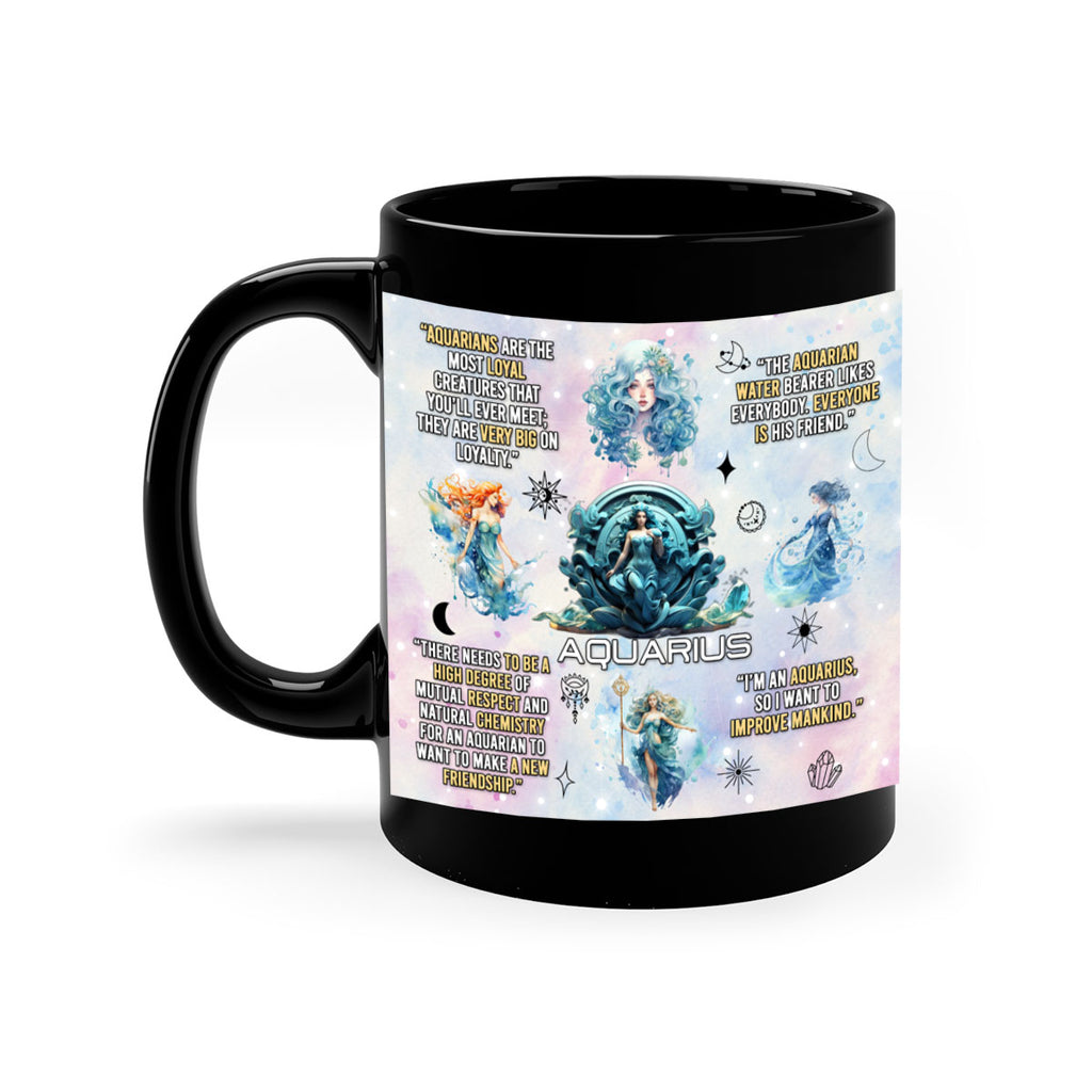 StraightAquarius 468#- zodiac-Mug / Coffee Cup