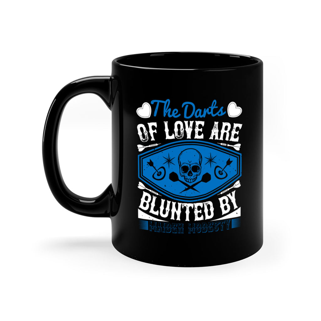 The darts of love are blunted by maiden modesty 1805#- darts-Mug / Coffee Cup
