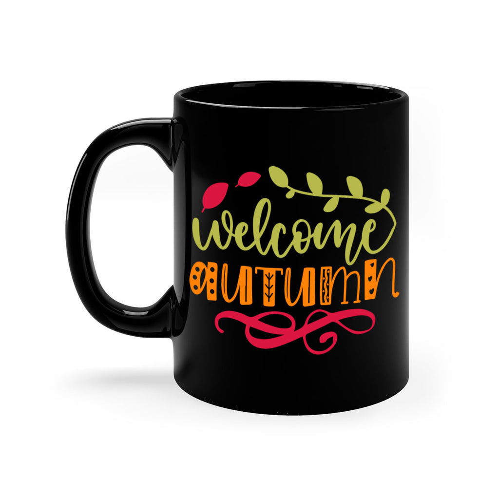 Welcome Autumn 629#- fall-Mug / Coffee Cup