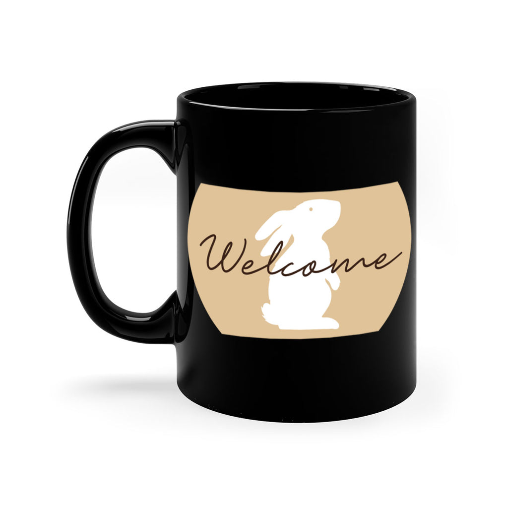 Welcome Bunny569#- spring-Mug / Coffee Cup