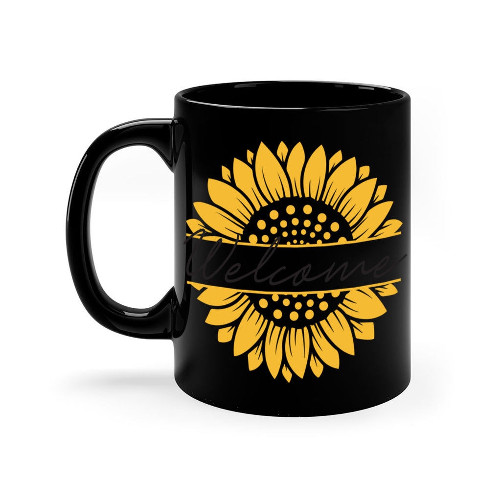Welcome Sunflower585#- spring-Mug / Coffee Cup